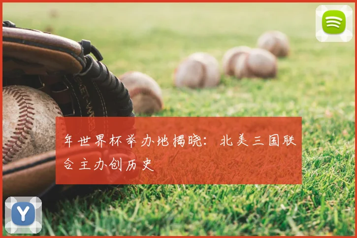 年世界杯举办地揭晓：北美三国联合主办创历史